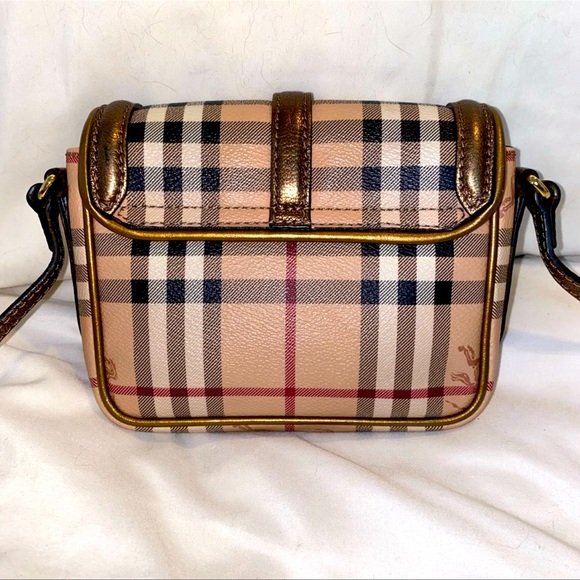 Burberry metallic Berkeley crossbody bag - Picture 2 of 9
